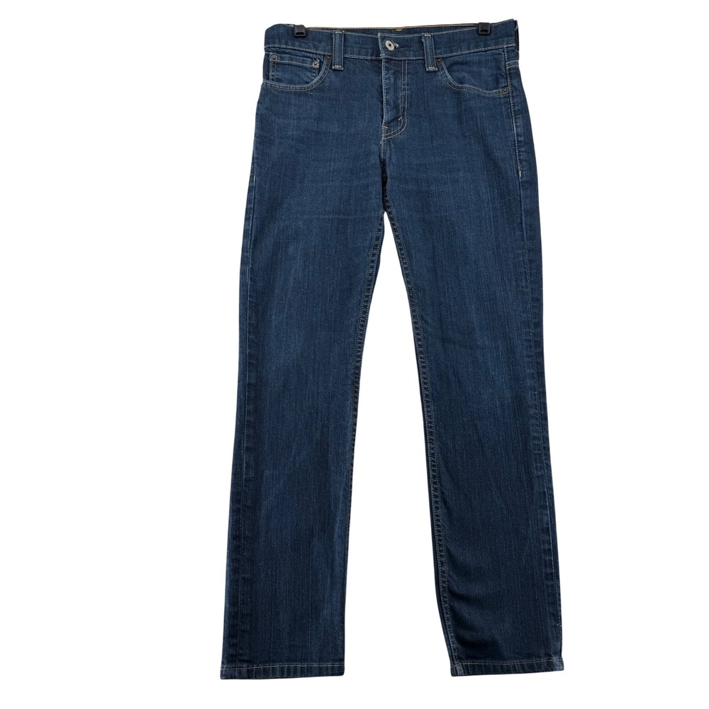 Levi's 511 Skinny Jeans Mens 30x30 Dark Blue Denim Minimalist Streetwear Casual